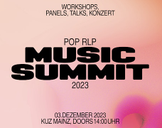 CoH Music RLP Women* im Rahmen des pop rlp MUSIC SUMMIT 2023 | 03.12.2023 | 11-14.30 Uhr | KUZ - Kulturzentrum Mainz
