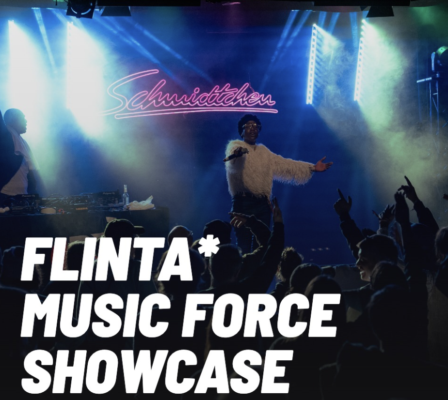 FLINTA* Music Force Showcase 2026 – Jetzt bewerben!
